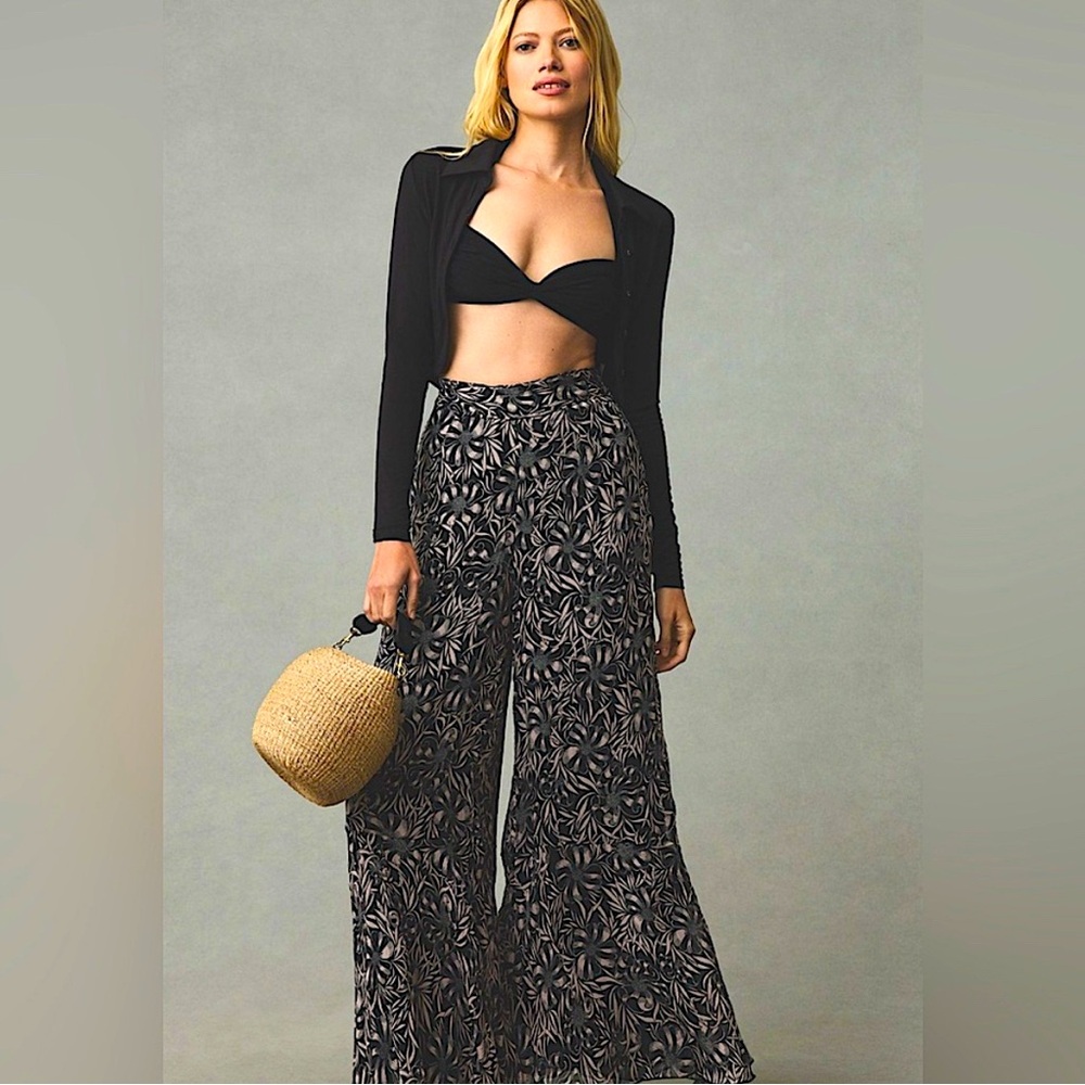 Florence Balducci Flowy Wide-Leg Pants - Anthropologie - Size 4